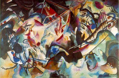 Compositie door Wassily Kandinsky